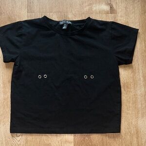 Current Mood Dolls Kill Mind Over Metal Piercing T-Shirt sz S